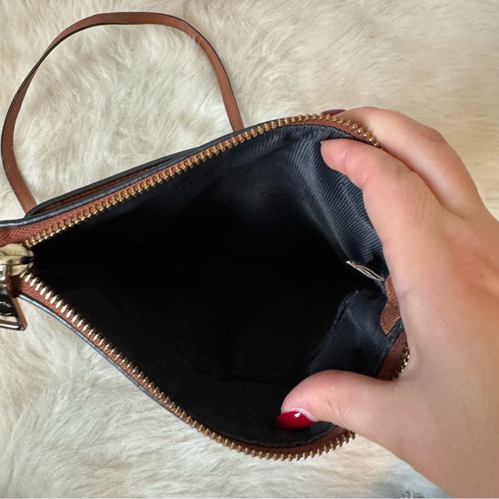 Coach 2014 Swingpack North South Crossbody Leather Bag - Picture 7 of 8